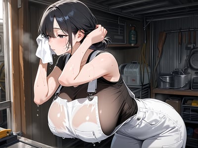 💕一脸油渍💕汽修姐姐💦🔧