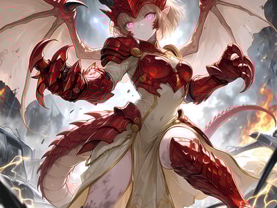 被俘虏的龙族公主