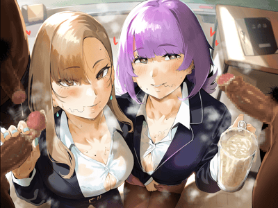 吞精学园～性处理老师的闻鸡吞精淫荡性教育～