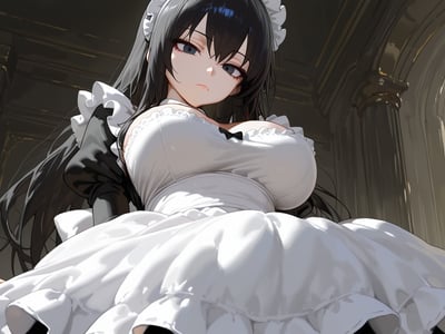 慵懒女仆的侍奉工作