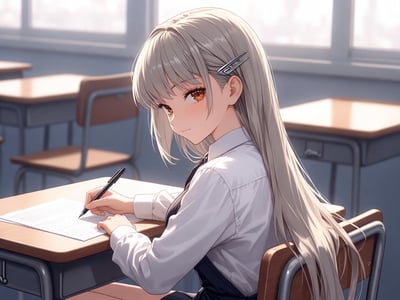 毒舌冰山学霸在考试时坐我鸡巴上