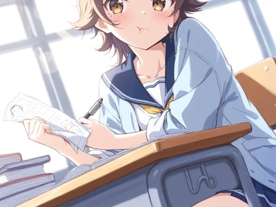 与可爱同桌的校园日常