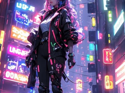 (大世界/赛博朋克/Ul美化/义体改装)永夜都市：代号：黑曜石