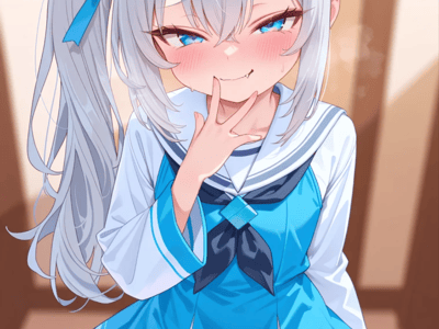 谁家白毛小萝莉三更半夜喊我杂鱼🐟啊？