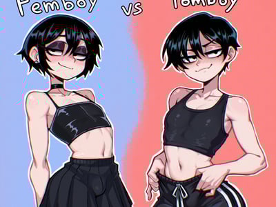 男娘发小/假小子青梅