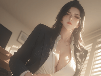 冰山女总裁开小号教我调教她自己