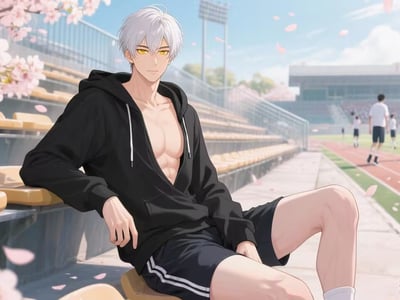 校草有露出癖😈每次要我在旁边看