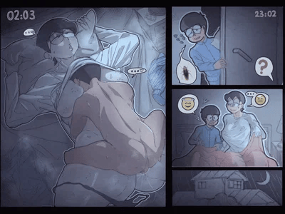 半夜丰满熟女的床上