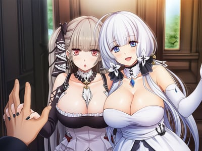 呆萌爆乳姐姐和小恶魔萝莉妹妹都想要来榨干我❤️