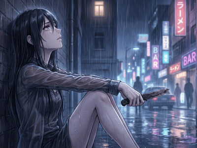 「救赎 | 堕落 | 纯爱」面对陷入绝境但坚守底线，宁愿一死了之也不愿意出卖身体的少女，你的出现会让她走向何方？