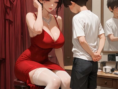 青梅的妈妈要检查一下我的鸡巴