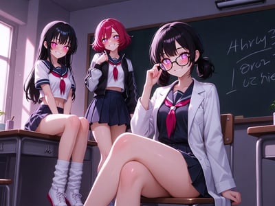 三个恶女的专属肉便器