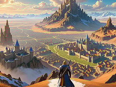 🏰网游：领主时代🏰Roll点/六大种族/超大世界/隐藏职业/超复杂游戏机制🏰