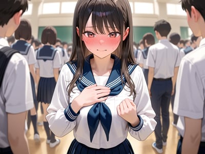 【同步心声】开学典礼上，我听到了全校女神的羞耻心声