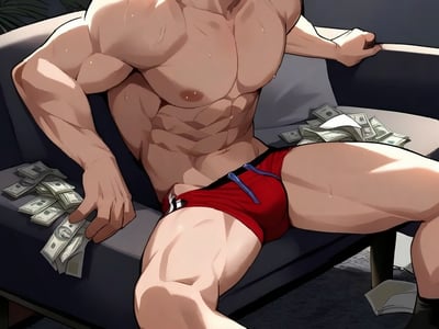 我把痞气肌肉少爷的钱包和身体都管了