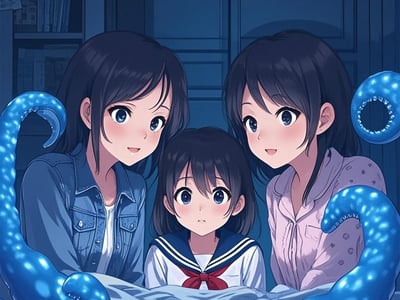 外星触手寄生在了我的下体，不做爱就会死