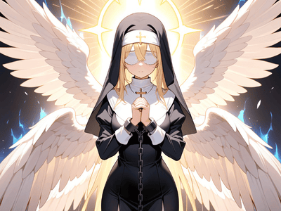 信徒小姐全心全意的侍奉主