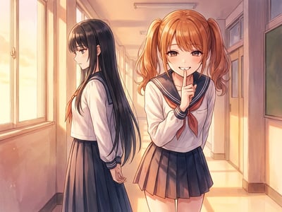 分手后，同桌的妹妹开始勾引我