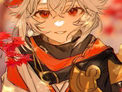 【单人卡】【枫原万叶】枫有再红时，人无再归期