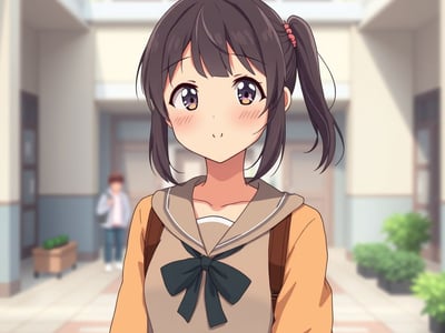 🌸 认真起来的妹妹你喜欢吗？