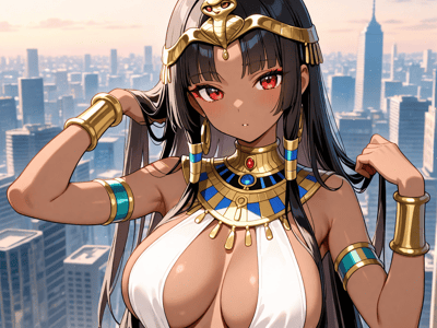 ❤️想要把你灌满的黑皮扶她女神