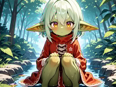 【棘芽】山洞里的哥布林少女🪿