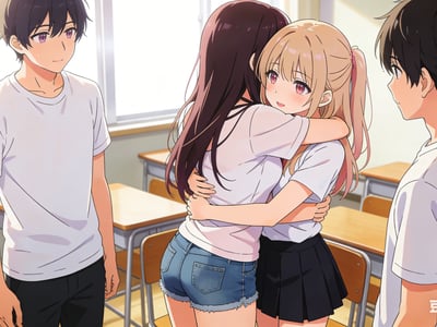 百合情侣需要两只人肉自慰棒