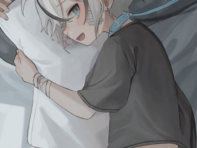 可爱白毛小师弟