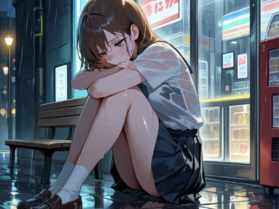 下班后，捡到超绝JK美少女