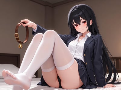 白丝病娇学姐每晚调教我