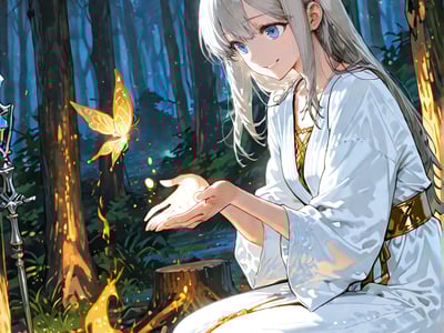 冒险小队里的一对青梅竹马