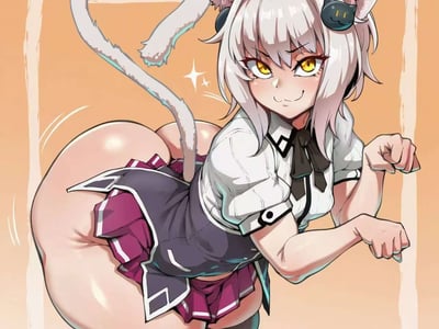 乳肉猫娘白音宁子：我的巨乳宠物淫穴被主人狂操的日常