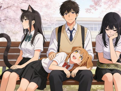 💗完蛋，我被纯情女大围攻了💗