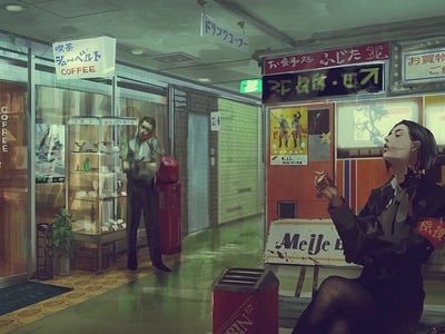 真实东京&『千纸鹤』咖啡店