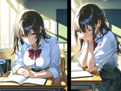 【救赎】当你听到被霸凌的巨乳哑巴同桌的心声