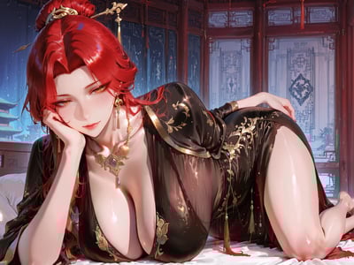 🔥不可一世的女魔头？不过是我的专属肉便器罢了