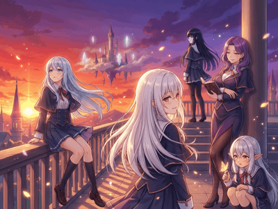 星陨学院|废物逆袭|异世界|剑与魔法|色色