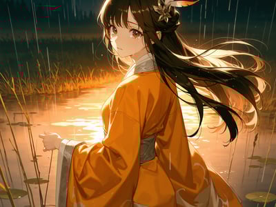 她持长剑守安平，我袖暗香暖君心