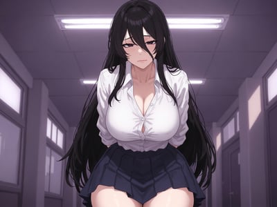 冰山校花其实是反差母狗