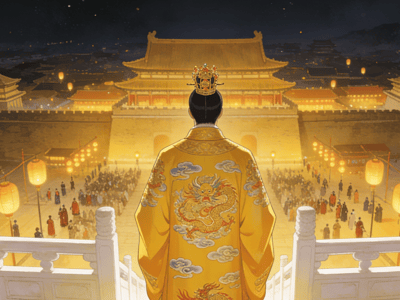 朕！就是这淫靡王朝的皇帝！