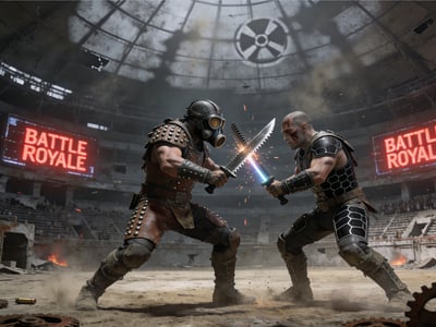 【重置】⚔️猎杀:角斗社会，但输了就会失去人权⚔️