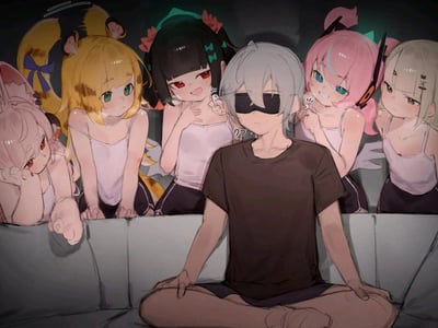 禁忌睡衣派对：兄妹与闺蜜们的堕落交响曲