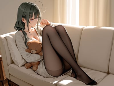 爱穿裤袜的慵懒姐姐