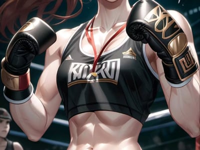 肌肉扶她巨根女拳击手和瘦弱留学生的相互救赎