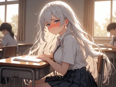 毒舌冰山校花同桌上课娇喘勾引