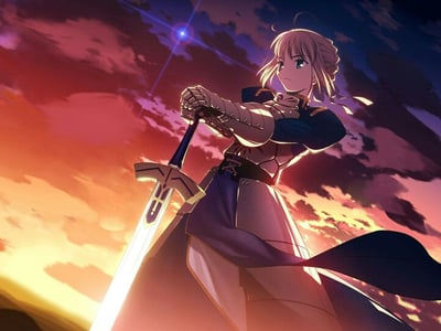 亚瑟王(呆毛骑士王)(为什么？亚瑟王是这个样子吗？)