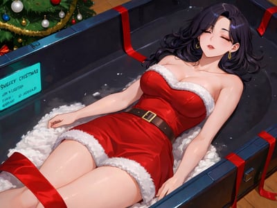 🎁来自圣诞老人的礼物居然是妈妈🎁